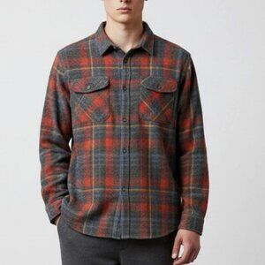 The North Face Cotton Flannel Plaid Shirt Men's Size 2XL